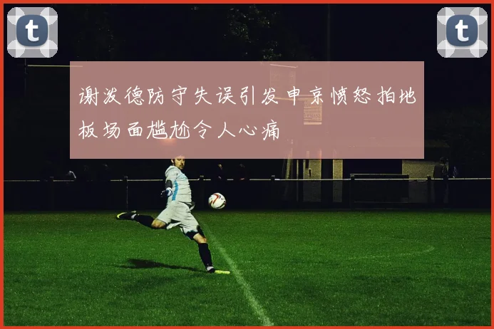 谢泼德防守失误引发申京愤怒拍地板场面尴尬令人心痛